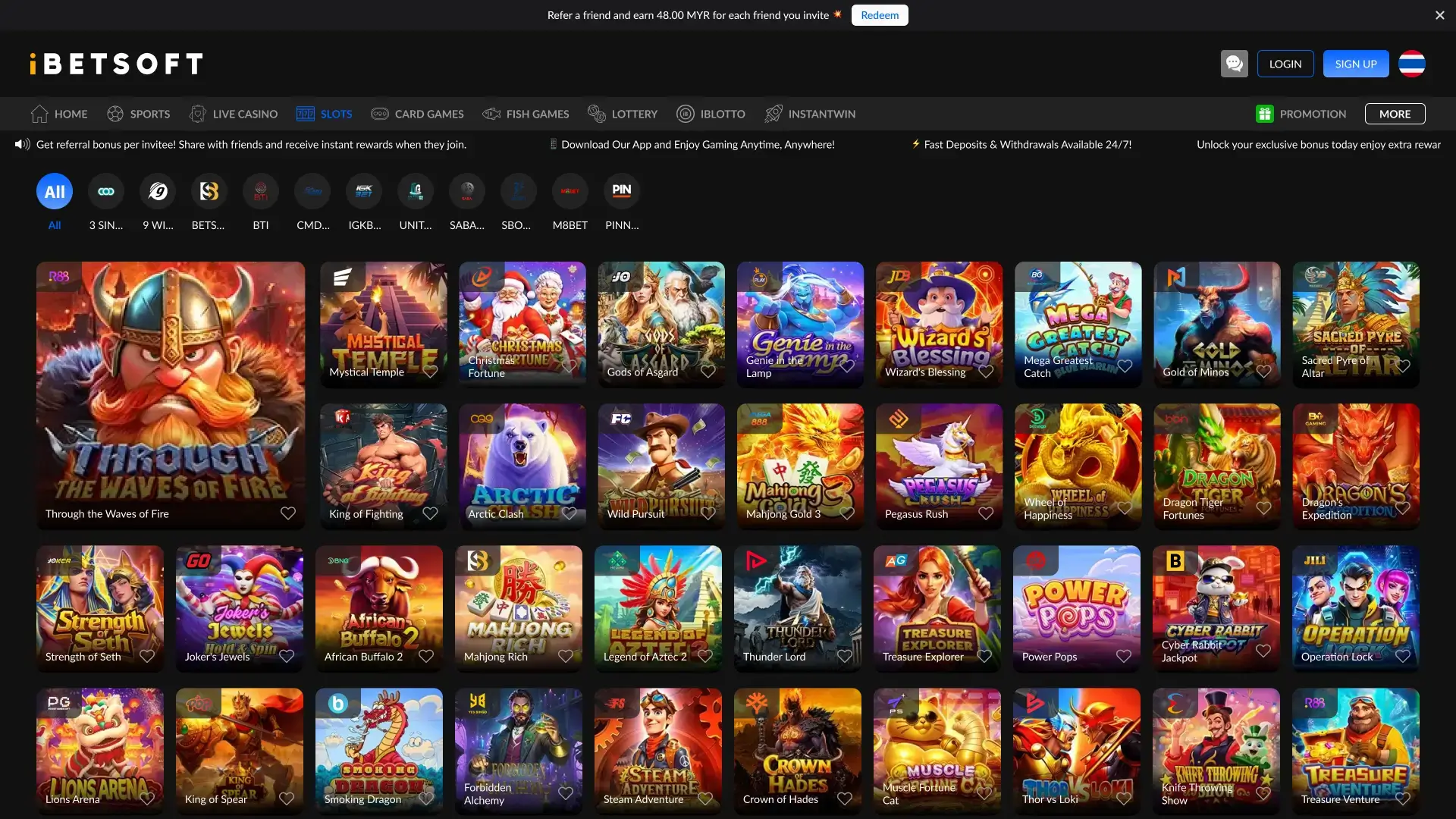 IBS desktop view