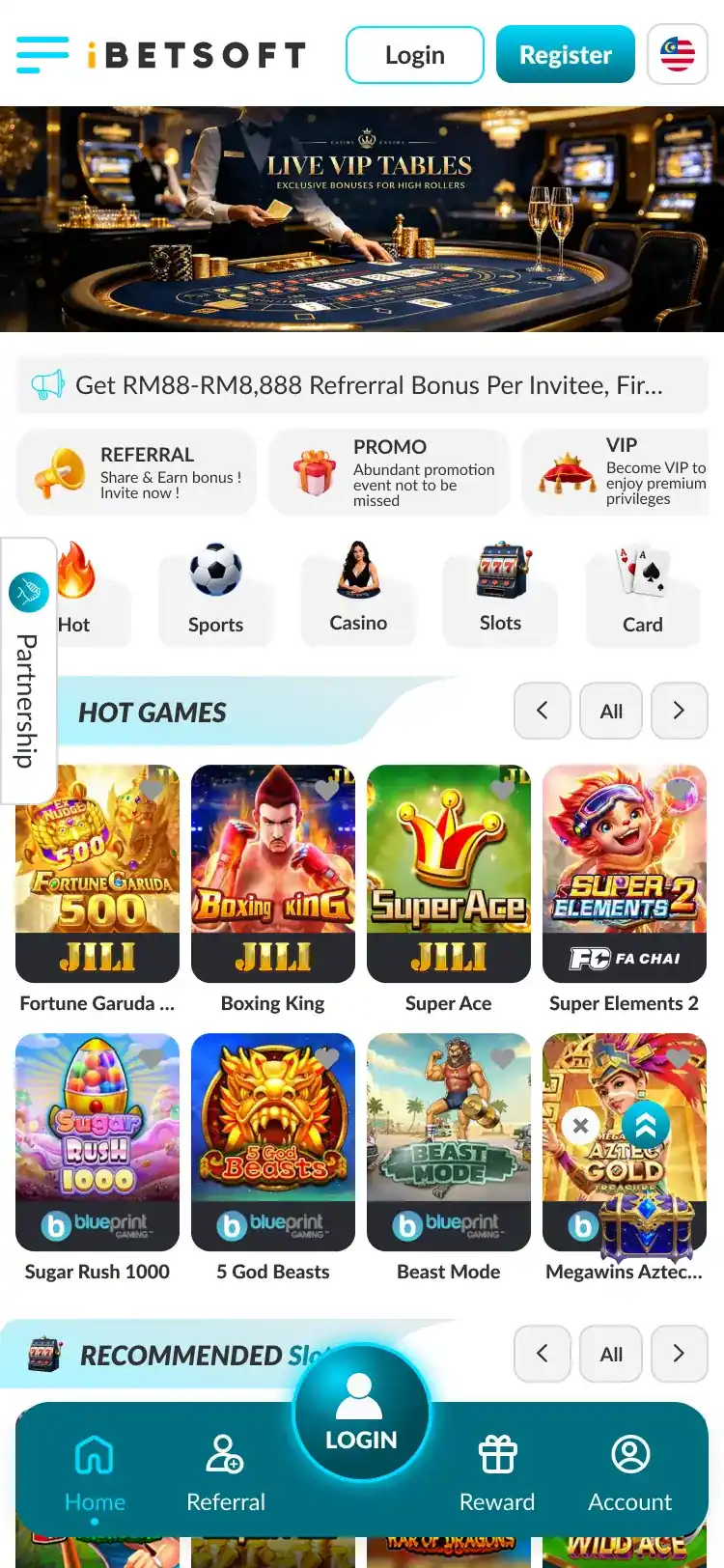 IBS MYRSGD mobile view